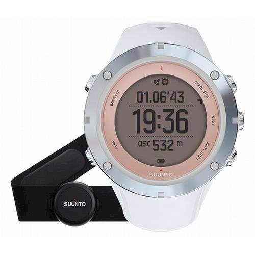 Image of Suunto Ambit3 Hvid plast med stål krans quartz multifunktion Dame ur, model SS020672000